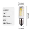 LED Corn Bulb AC220V E14 7W 6000K Ceramic COB Energy Saving Light SMD2835 for Home Chandelier Lamp Lighting