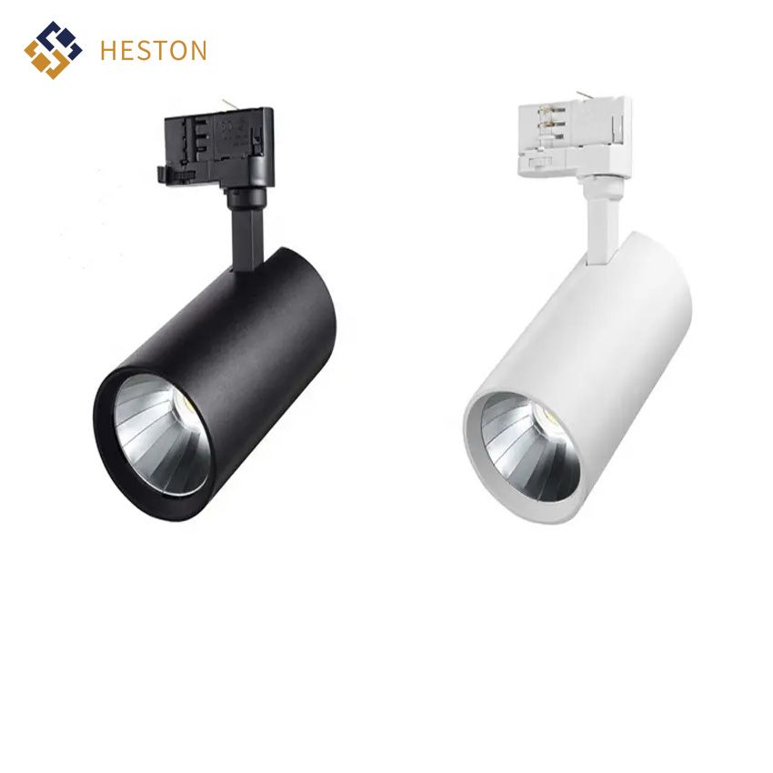  Track Spot Light Aluminum Shell High Lumen COB LED Track Lighting