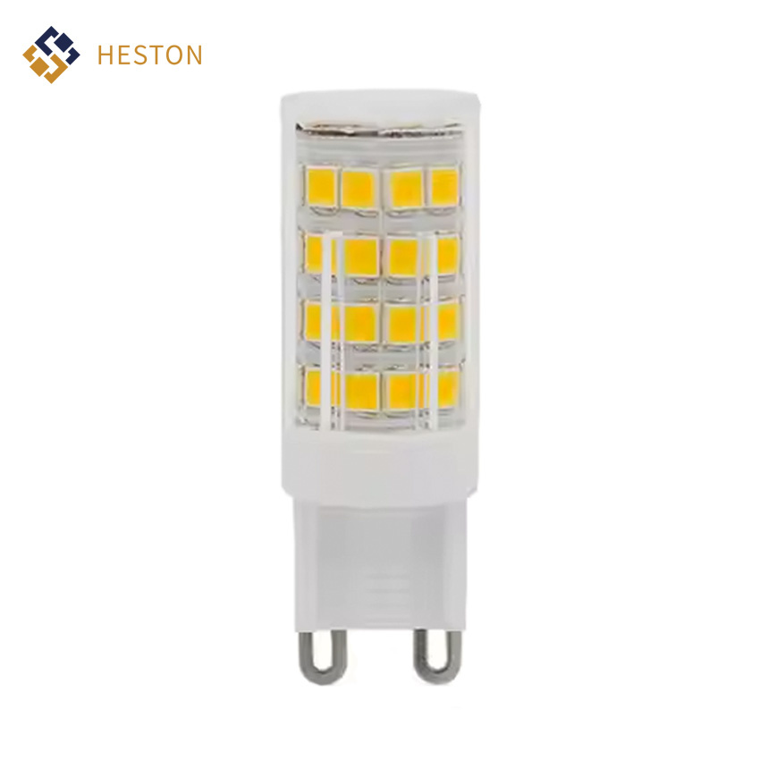 LED Corn Bulb AC220V G9 9W 3000K Ceramic COB Energy Saving Light SMD2835 for Home Chandelier Lighting