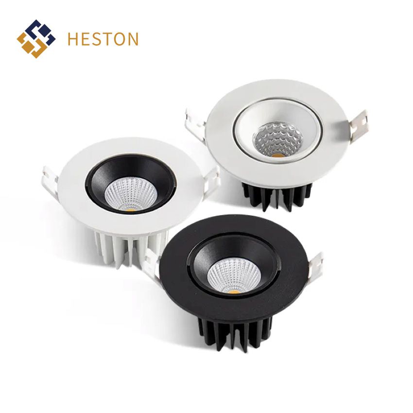 Aluminum COB LED Downlight TD Series LED Wall Recessed Ceiling Light Spotlight
